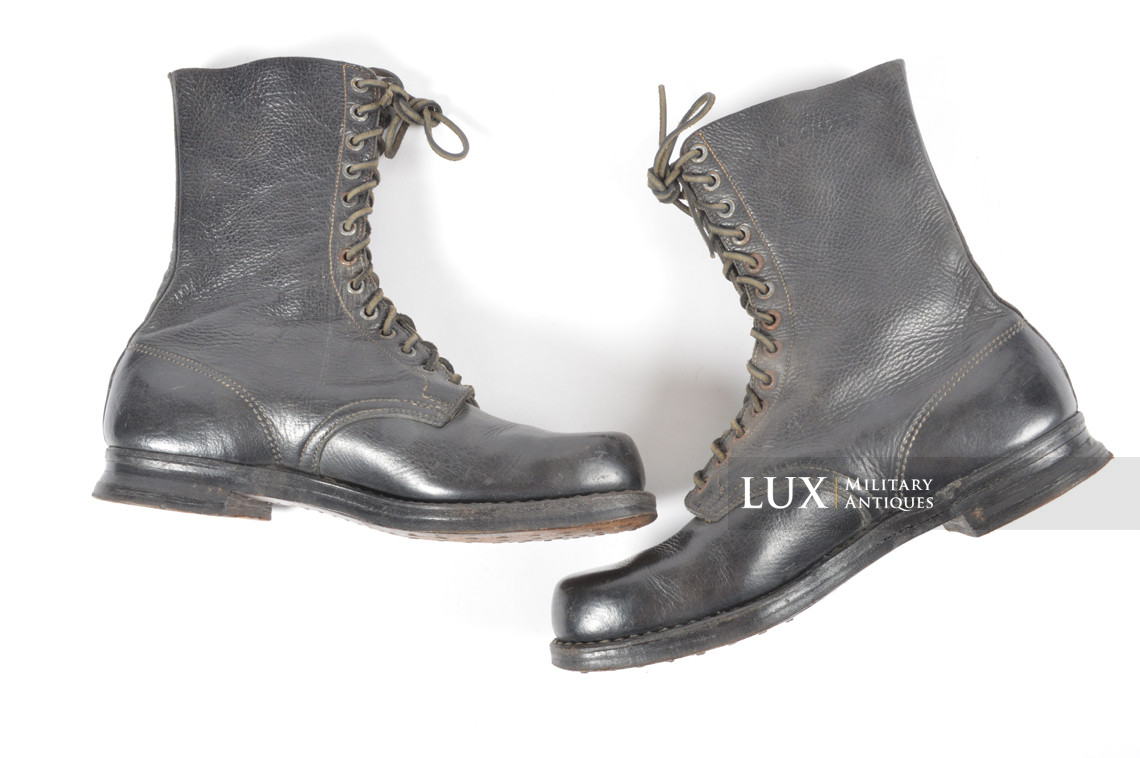 Bottes de saut de parachutiste allemand fin de guerre, « Policky-Rieker » - photo 8