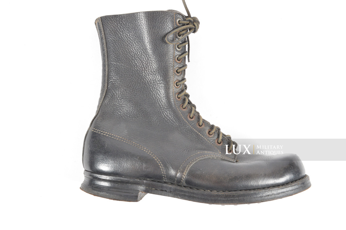 Bottes de saut de parachutiste allemand fin de guerre, « Policky-Rieker » - photo 9