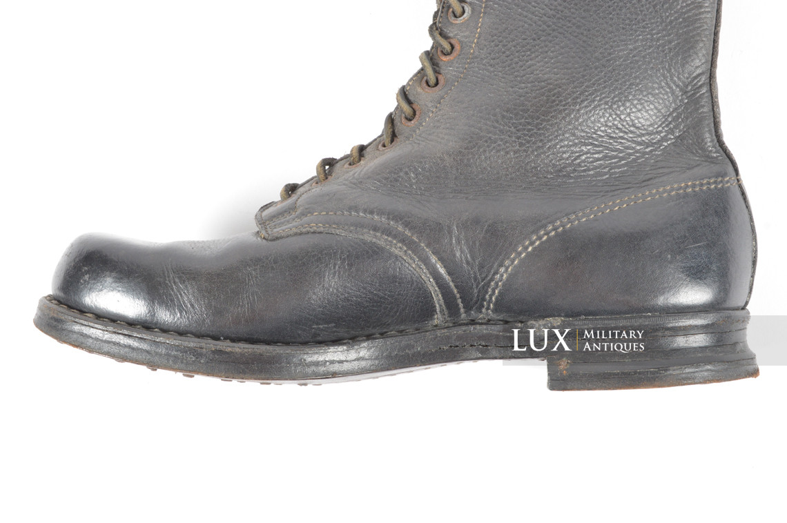 Bottes de saut de parachutiste allemand fin de guerre, « Policky-Rieker » - photo 16