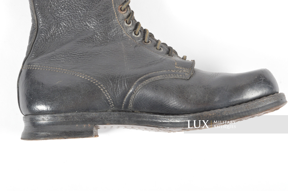 Bottes de saut de parachutiste allemand fin de guerre, « Policky-Rieker » - photo 30