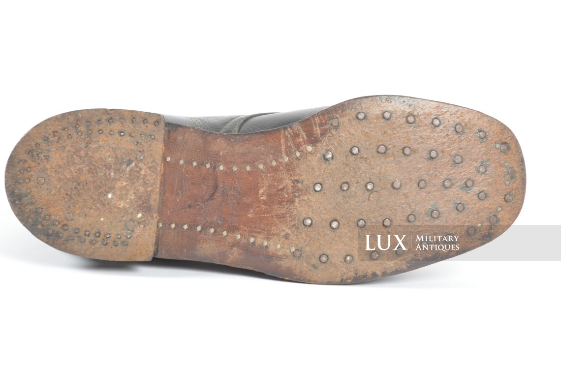 Bottes de saut de parachutiste allemand fin de guerre, « Policky-Rieker » - photo 33