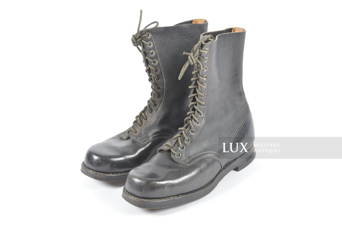 Bottes de saut de parachutiste allemand fin de guerre, « Policky-Rieker » - photo 38