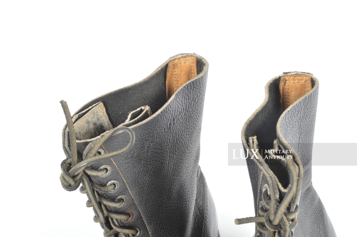 Bottes de saut de parachutiste allemand fin de guerre, « Policky-Rieker » - photo 39