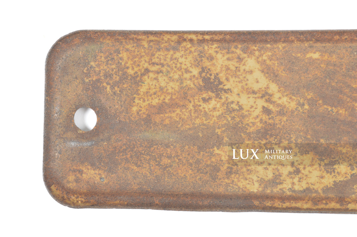 Rare plaque d’immatriculation allemande d’une « VW 166 Schwimmwagen » - photo 21