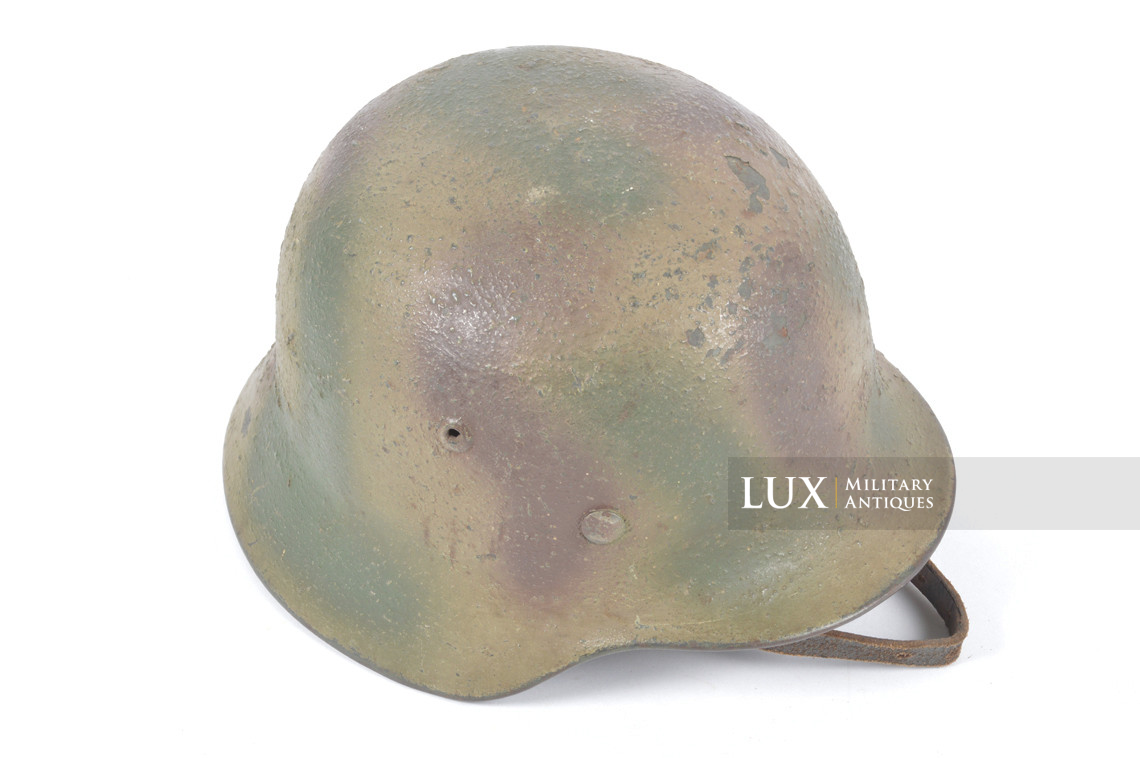 M35 Heer three tone sawdust textured camouflage combat helmet, « Normandy » - photo 17