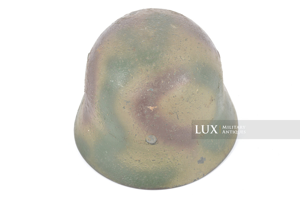 M35 Heer three tone sawdust textured camouflage combat helmet, « Normandy » - photo 18