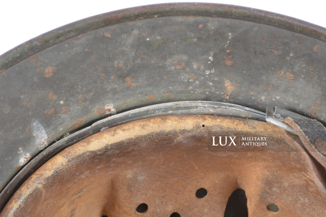 M35 Heer three tone sawdust textured camouflage combat helmet, « Normandy » - photo 49