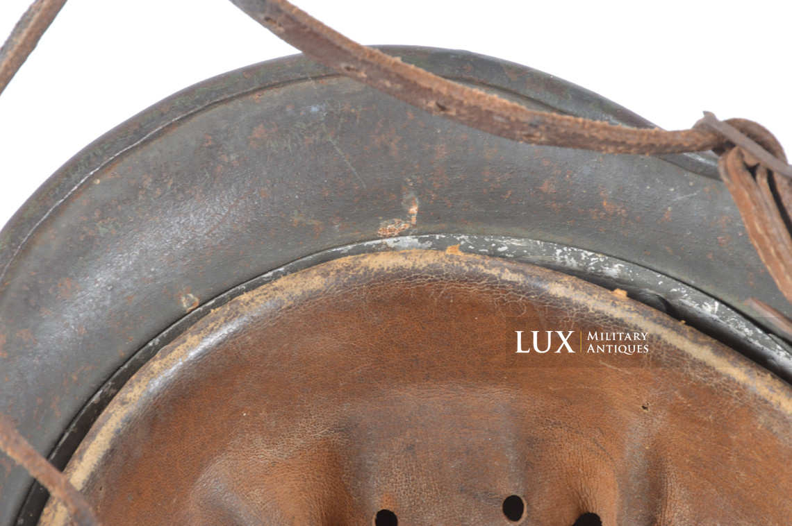 M35 Heer three tone sawdust textured camouflage combat helmet, « Normandy » - photo 52