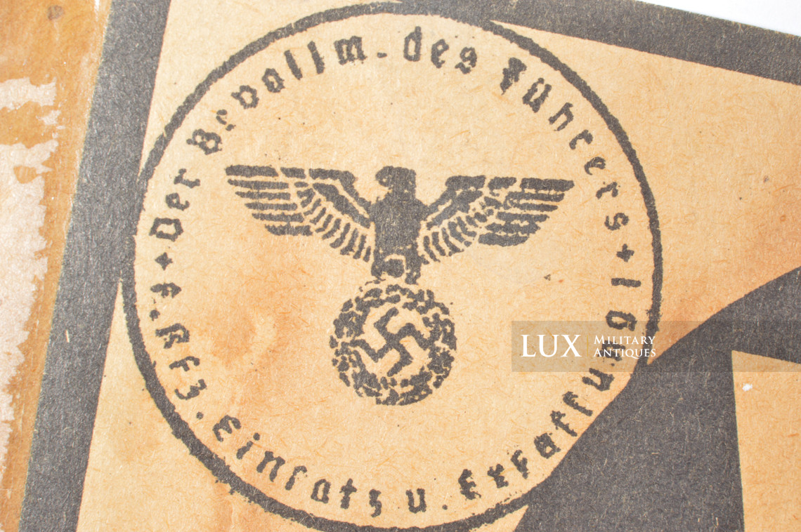 Vignette d'immatriculation d’un véhicule allemand, « WEFA » - photo 8