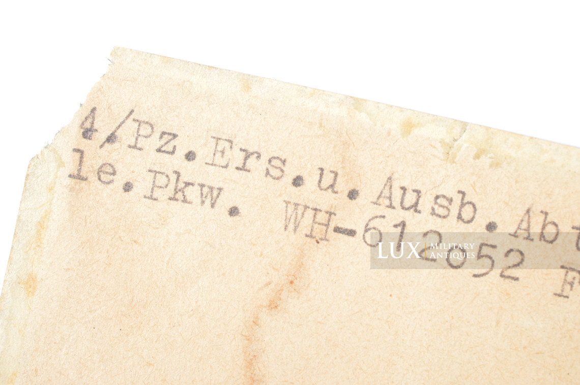 Vignette d'immatriculation d’un véhicule allemand, « WEFA » - photo 12