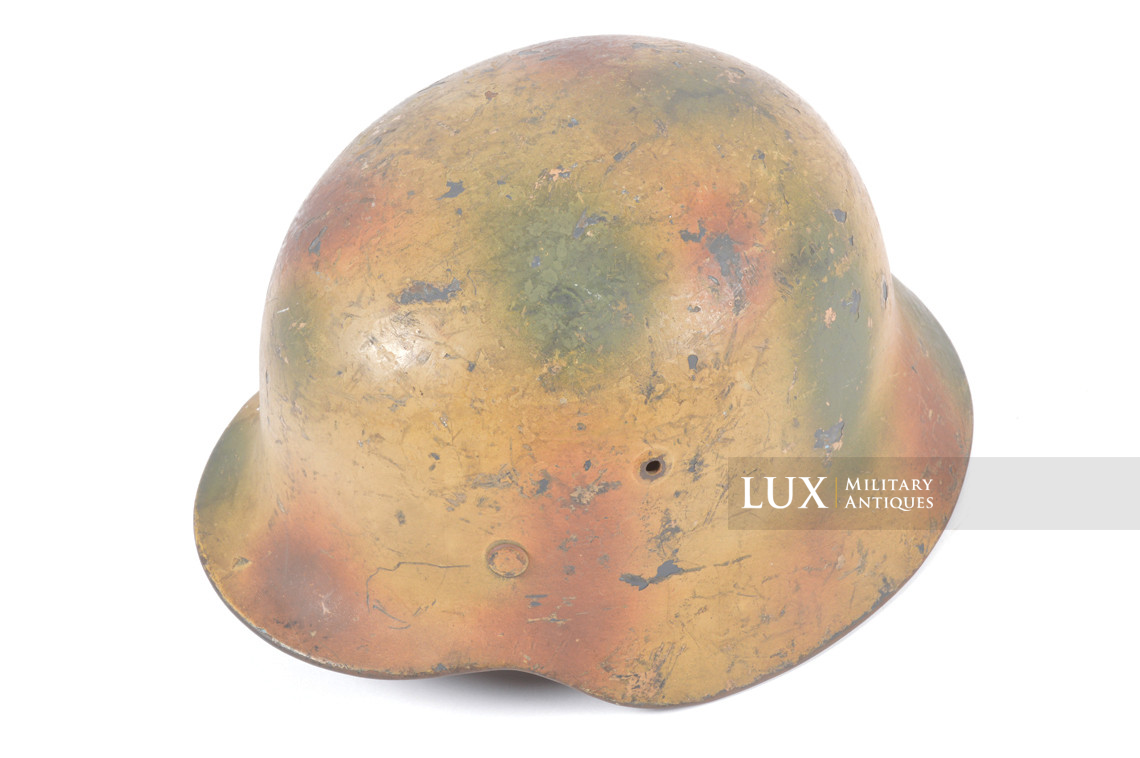 Casque allemand M35 Luftwaffe camouflé trois tons, « Normandie » - photo 14