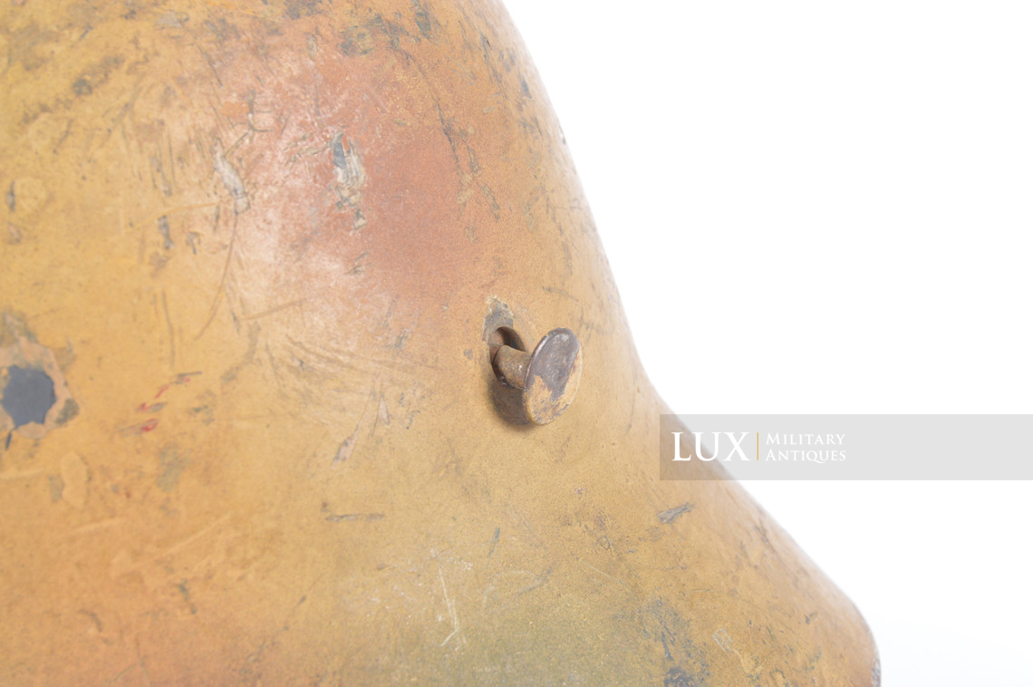 Casque allemand M35 Luftwaffe camouflé trois tons, « Normandie » - photo 32