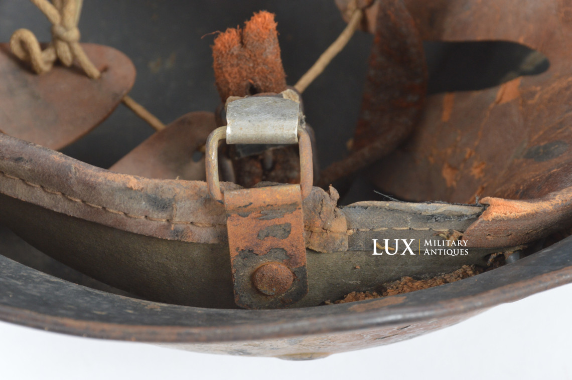 Casque allemand M35 Luftwaffe camouflé trois tons, « Normandie » - photo 51