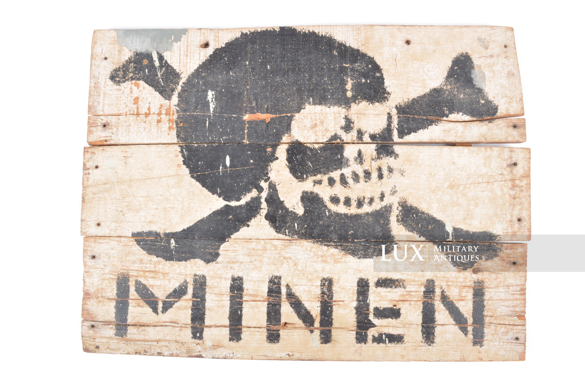 Mine warning sign, « Normandy / D-Day / Omaha Beach » - photo 8