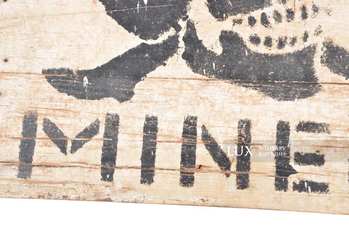 Mine warning sign, « Normandy / D-Day / Omaha Beach » - photo 12