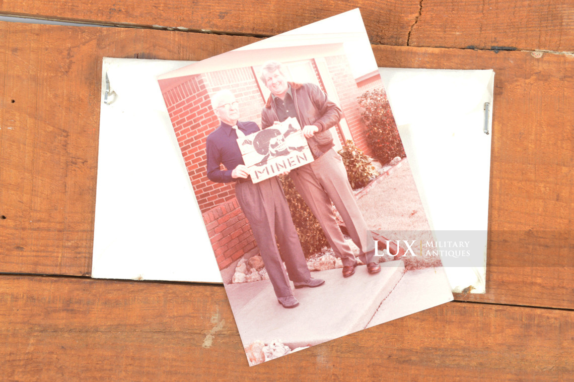 Mine warning sign, « Normandy / D-Day / Omaha Beach » - photo 29