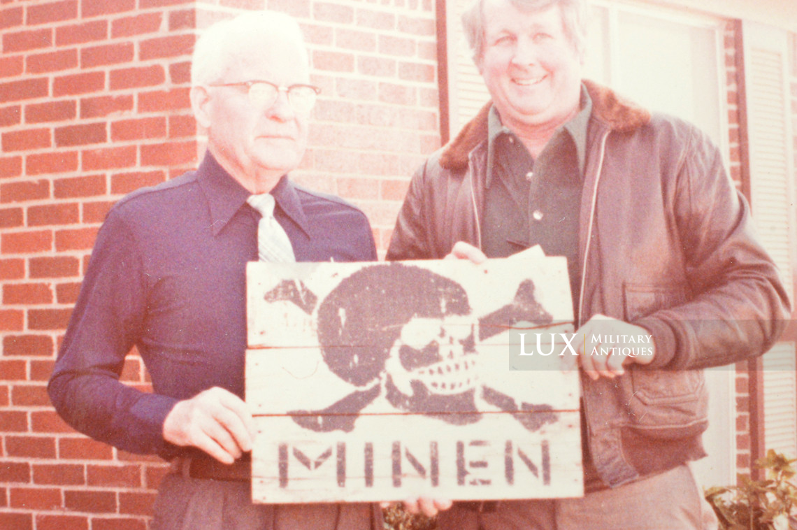 Mine warning sign, « Normandy / D-Day / Omaha Beach » - photo 32