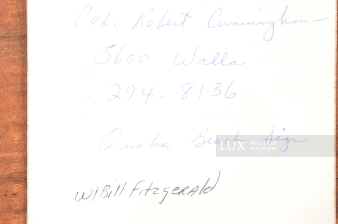 Mine warning sign, « Normandy / D-Day / Omaha Beach » - photo 34
