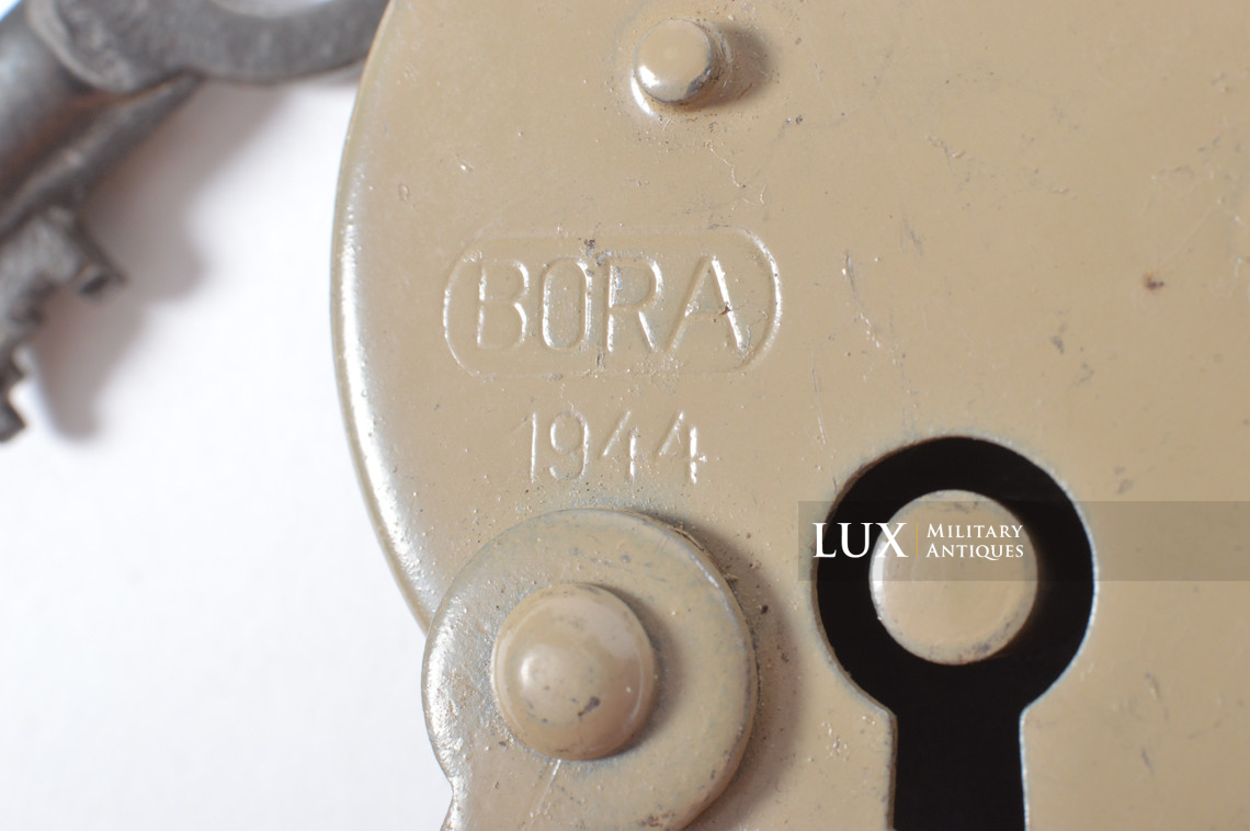 German Army padlock, « BORA 1944 » - photo 7