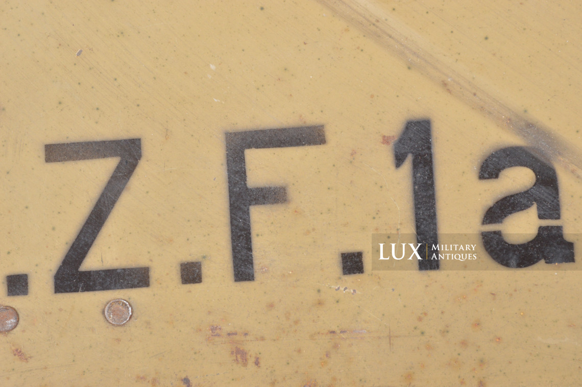 Caisse pour optiques de char allemand, « Sfl.Z.F. 1a » - photo 10