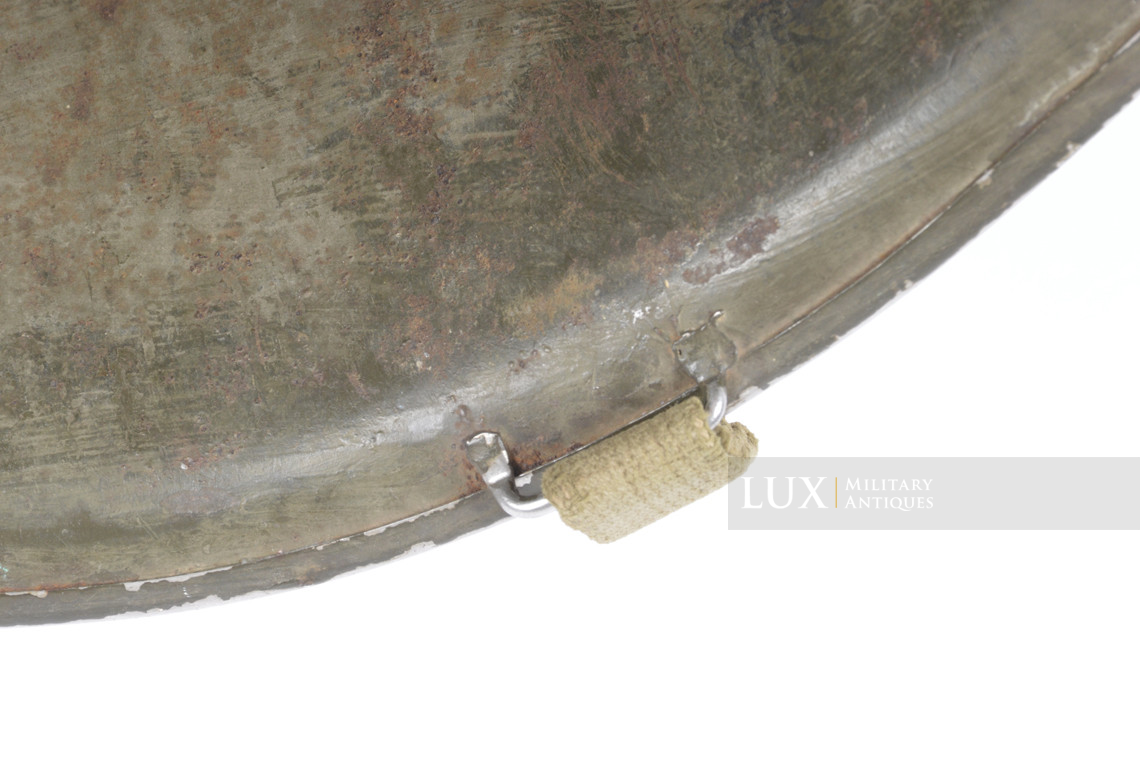 USM1 4th Infantry Division fixed bale camouflaged combat helmet, « IVY DIVISION » - photo 59
