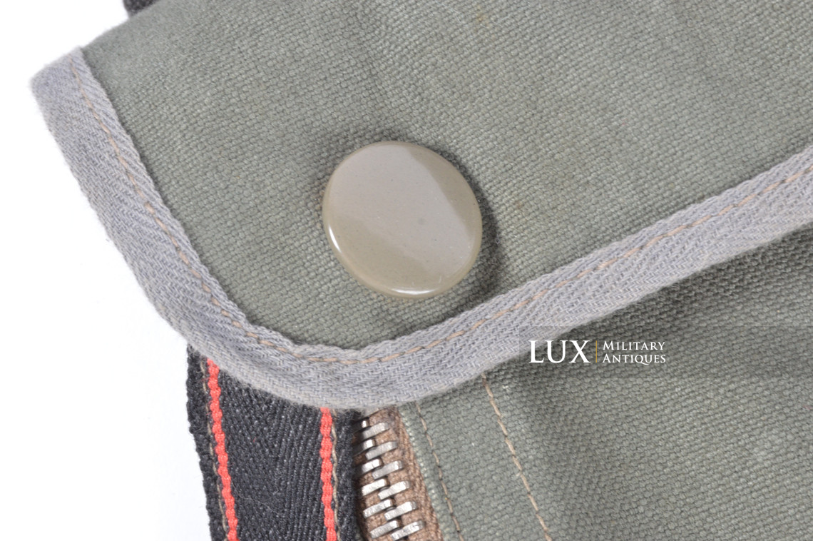 Earliest German paratrooper gas mask carry bag, « Auer » - photo 14