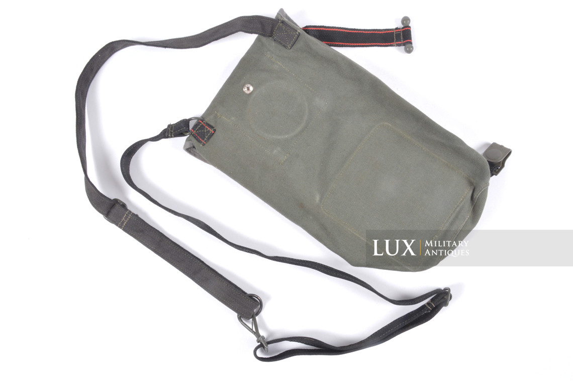 Earliest German paratrooper gas mask carry bag, « Auer » - photo 20