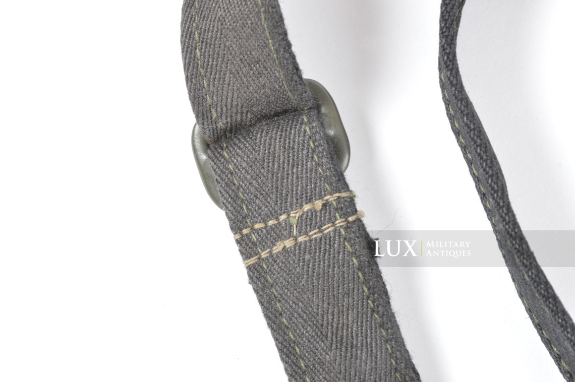 Earliest German paratrooper gas mask carry bag, « Auer » - photo 24