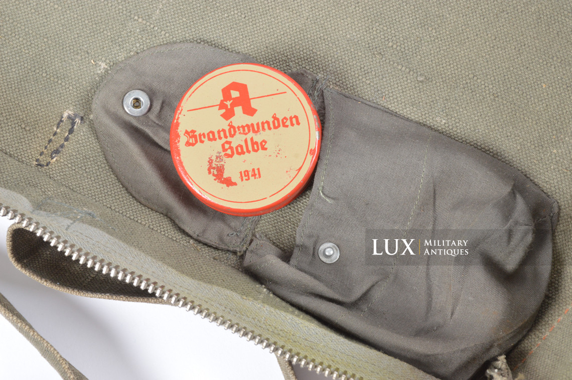 Rare sacoche médicale de parachutiste allemand - photo 31