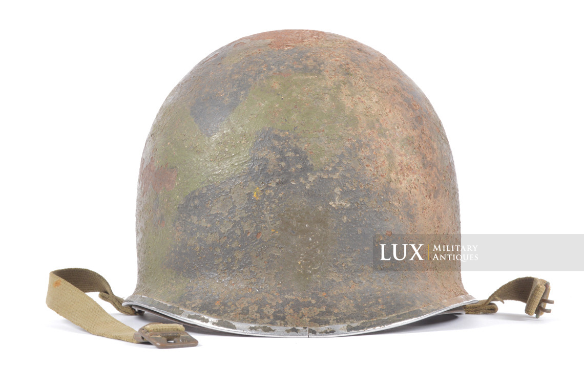 USM1 sawdust camouflage helmet, « Montebourg - Normandie » - photo 8