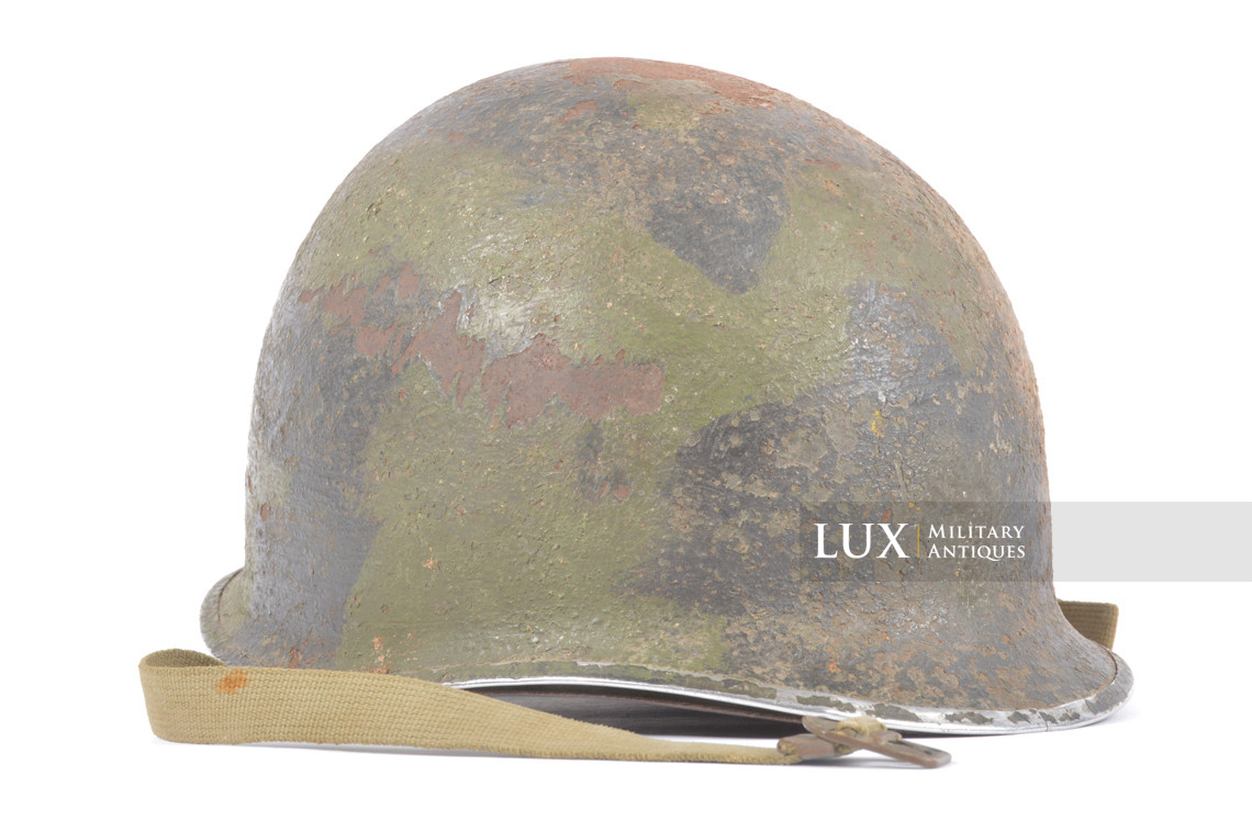 USM1 sawdust camouflage helmet, « Montebourg - Normandie » - photo 9