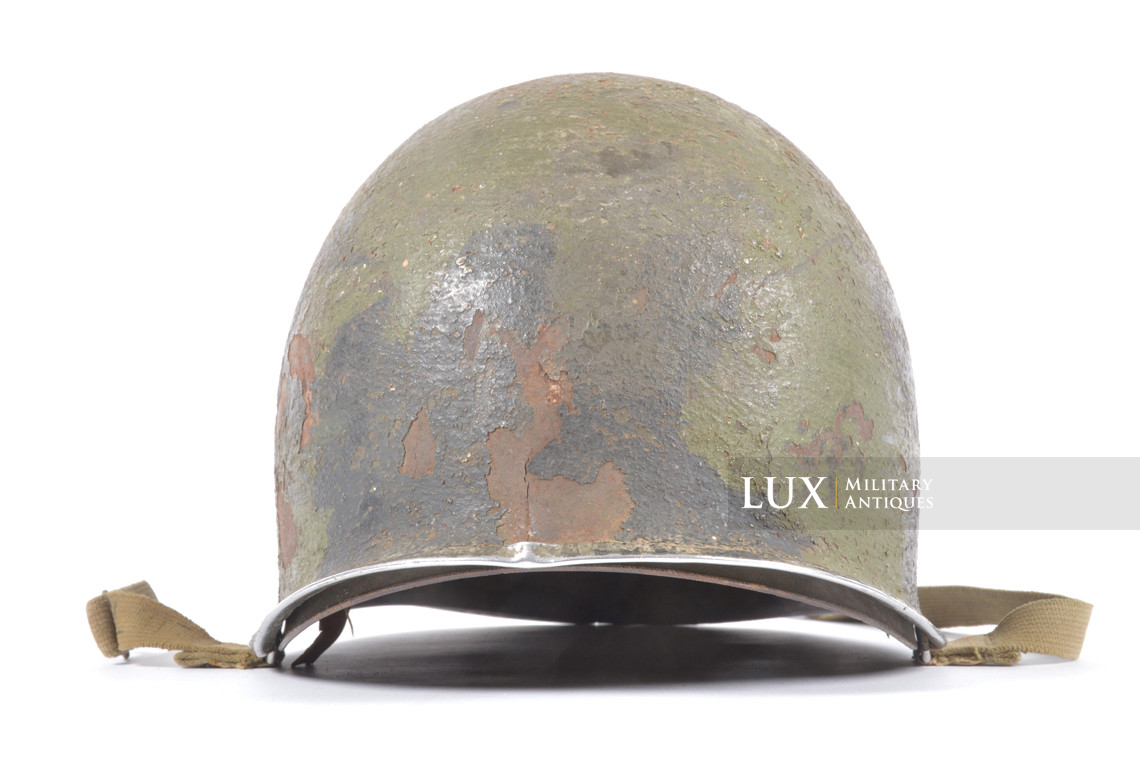 USM1 sawdust camouflage helmet, « Montebourg - Normandie » - photo 12