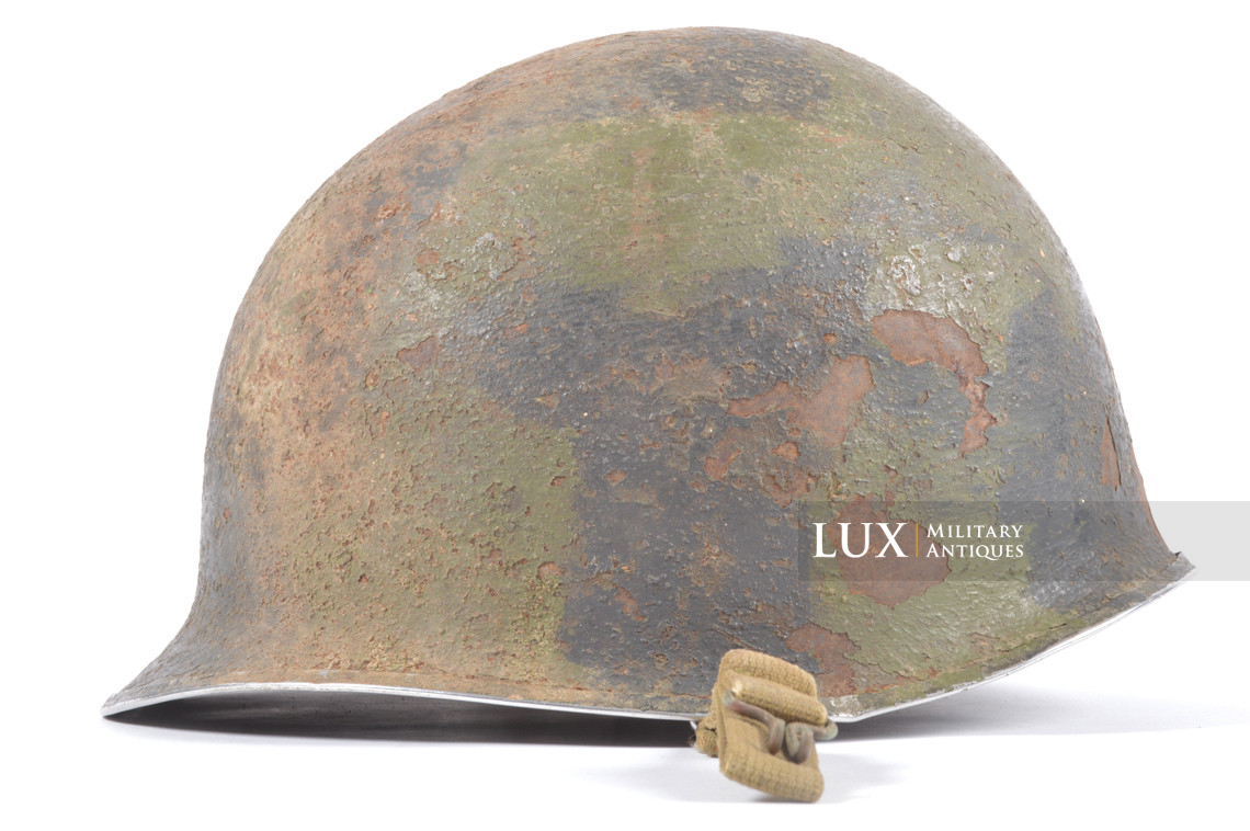 USM1 sawdust camouflage helmet, « Montebourg - Normandie » - photo 14
