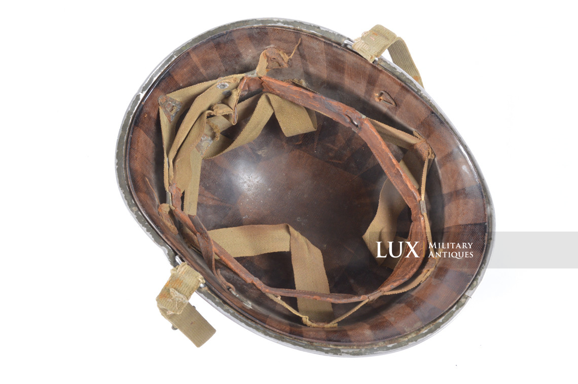 USM1 sawdust camouflage helmet, « Montebourg - Normandie » - photo 41