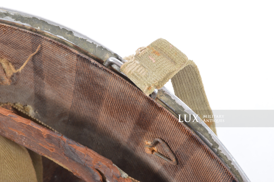 USM1 sawdust camouflage helmet, « Montebourg - Normandie » - photo 42