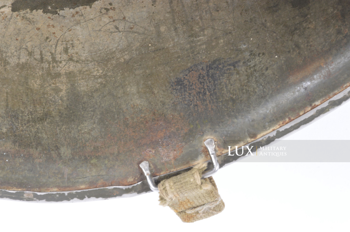 USM1 sawdust camouflage helmet, « Montebourg - Normandie » - photo 52