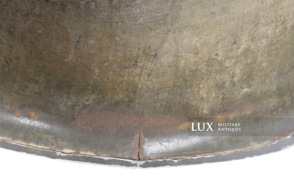 USM1 sawdust camouflage helmet, « Montebourg - Normandie » - photo 53