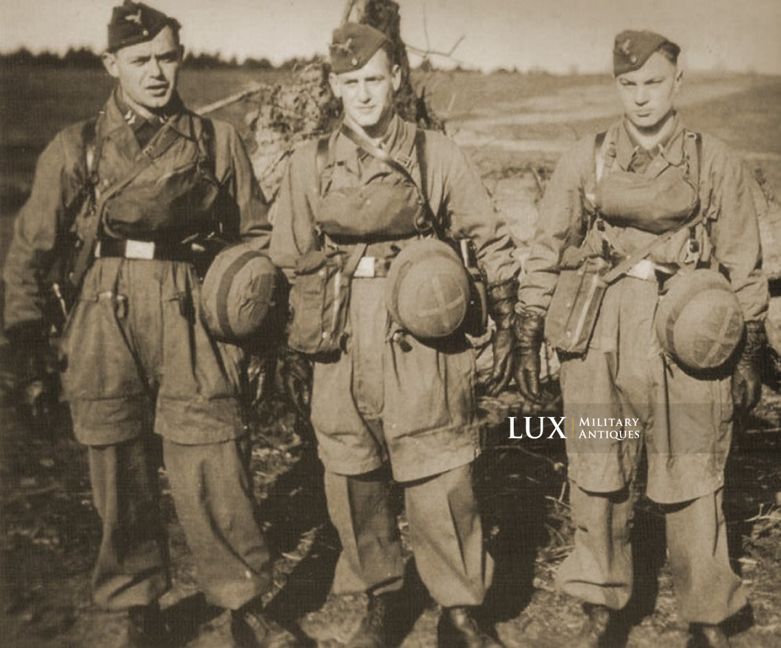 Rare sacoche médicale de parachutiste allemand - photo 8