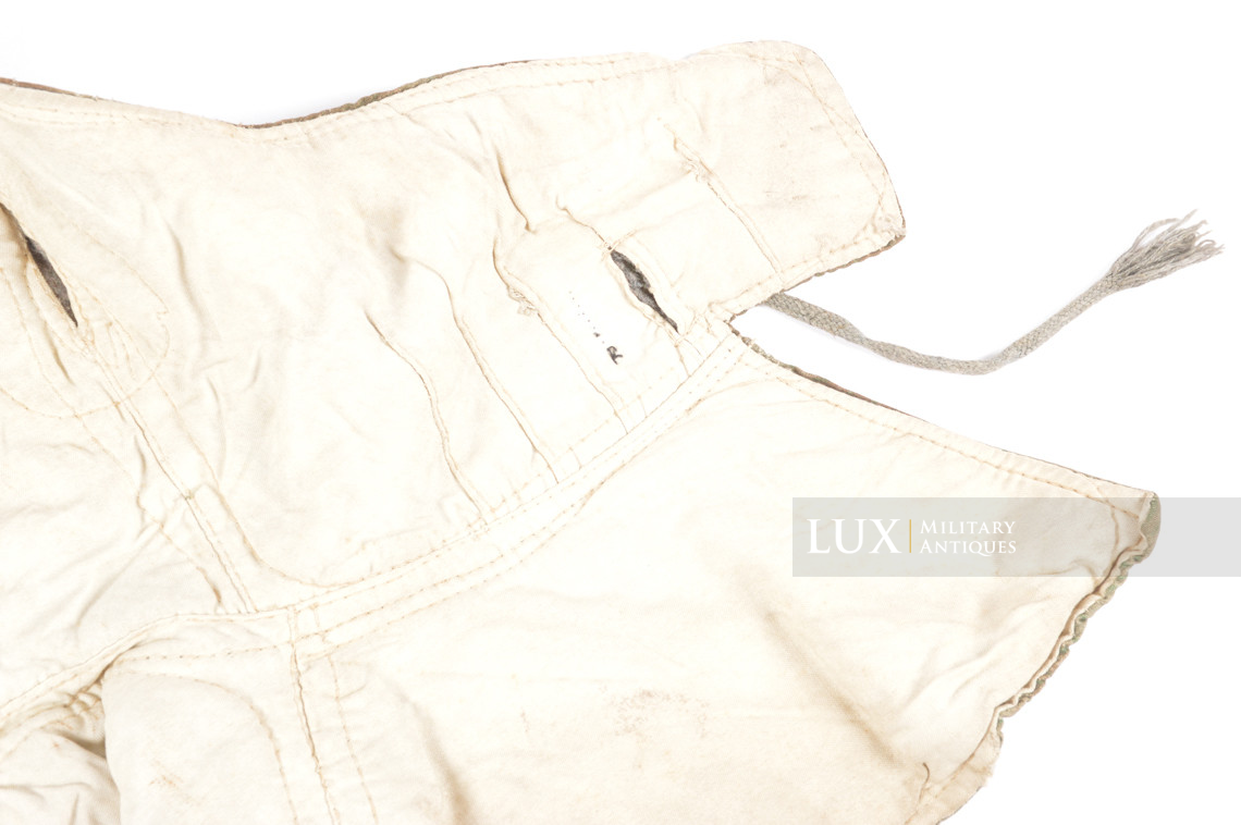 German « Fluffy » camouflage winter/reversible to white hood - photo 17