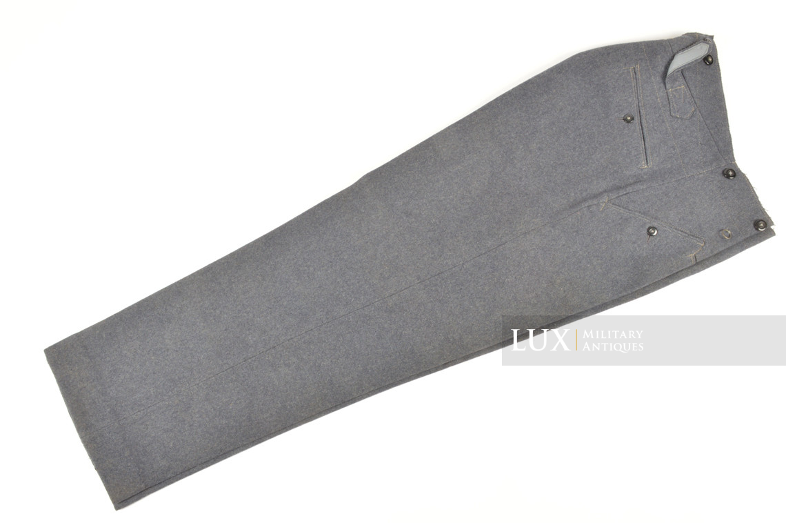 Unissued late-war Luftwaffe straight leg combat trousers - photo 11