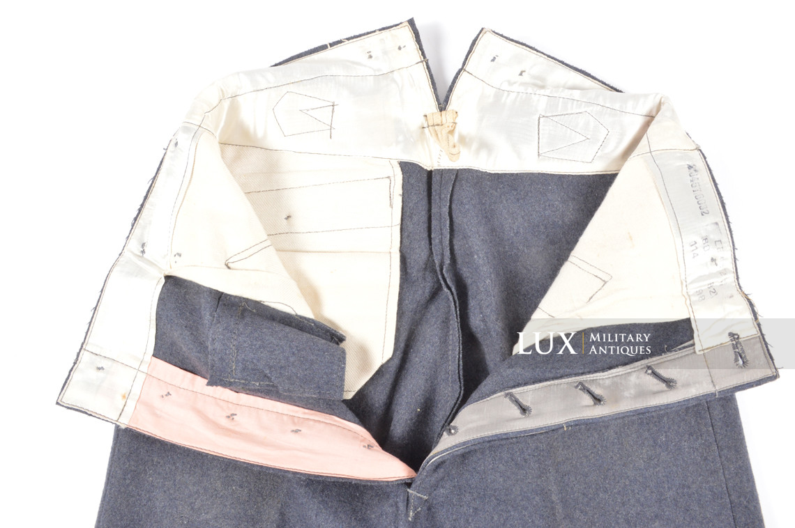 Unissued late-war Luftwaffe straight leg combat trousers - photo 26