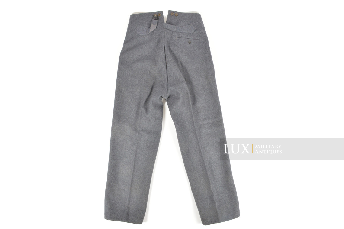Unissued early-war Luftwaffe straight leg combat trousers, « 1939 » - photo 23