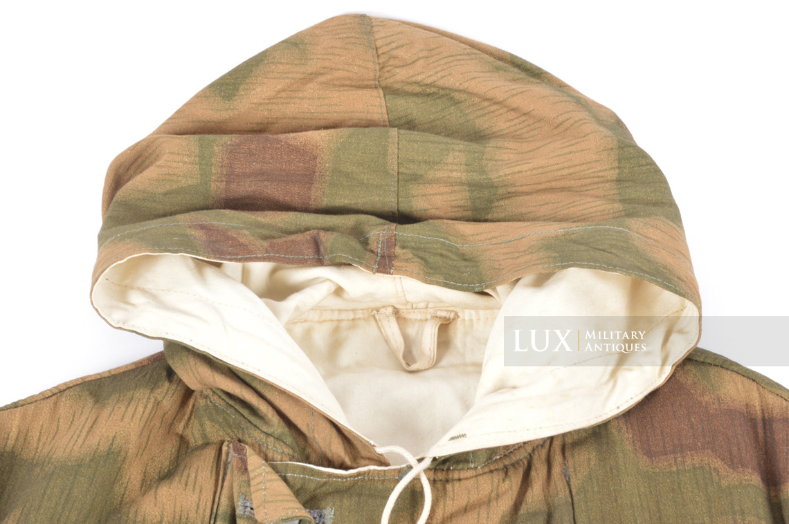 Unissued German Heer / Luftwaffe tan & water pattern reversible to white winter camouflage parka, « E. REITZ » - photo 8