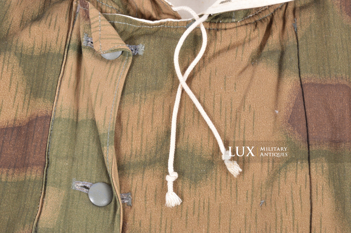 Unissued German Heer / Luftwaffe tan & water pattern reversible to white winter camouflage parka, « E. REITZ » - photo 9