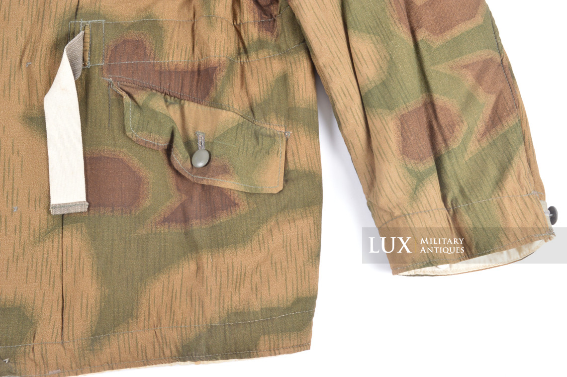 Unissued German Heer / Luftwaffe tan & water pattern reversible to white winter camouflage parka, « E. REITZ » - photo 11