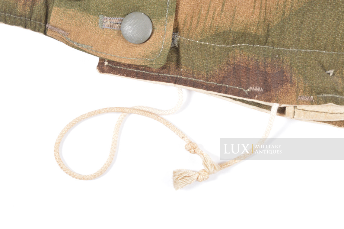 Unissued German Heer / Luftwaffe tan & water pattern reversible to white winter camouflage parka, « E. REITZ » - photo 12