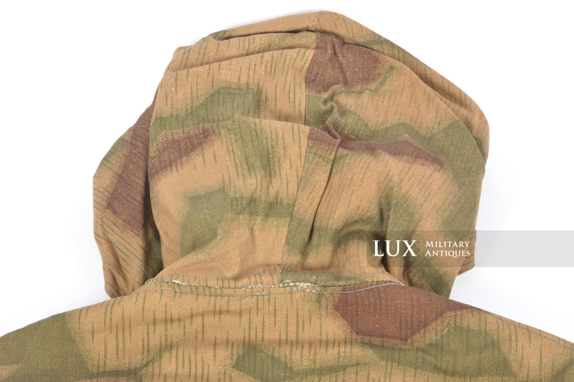 Unissued German Heer / Luftwaffe tan & water pattern reversible to white winter camouflage parka, « E. REITZ » - photo 14
