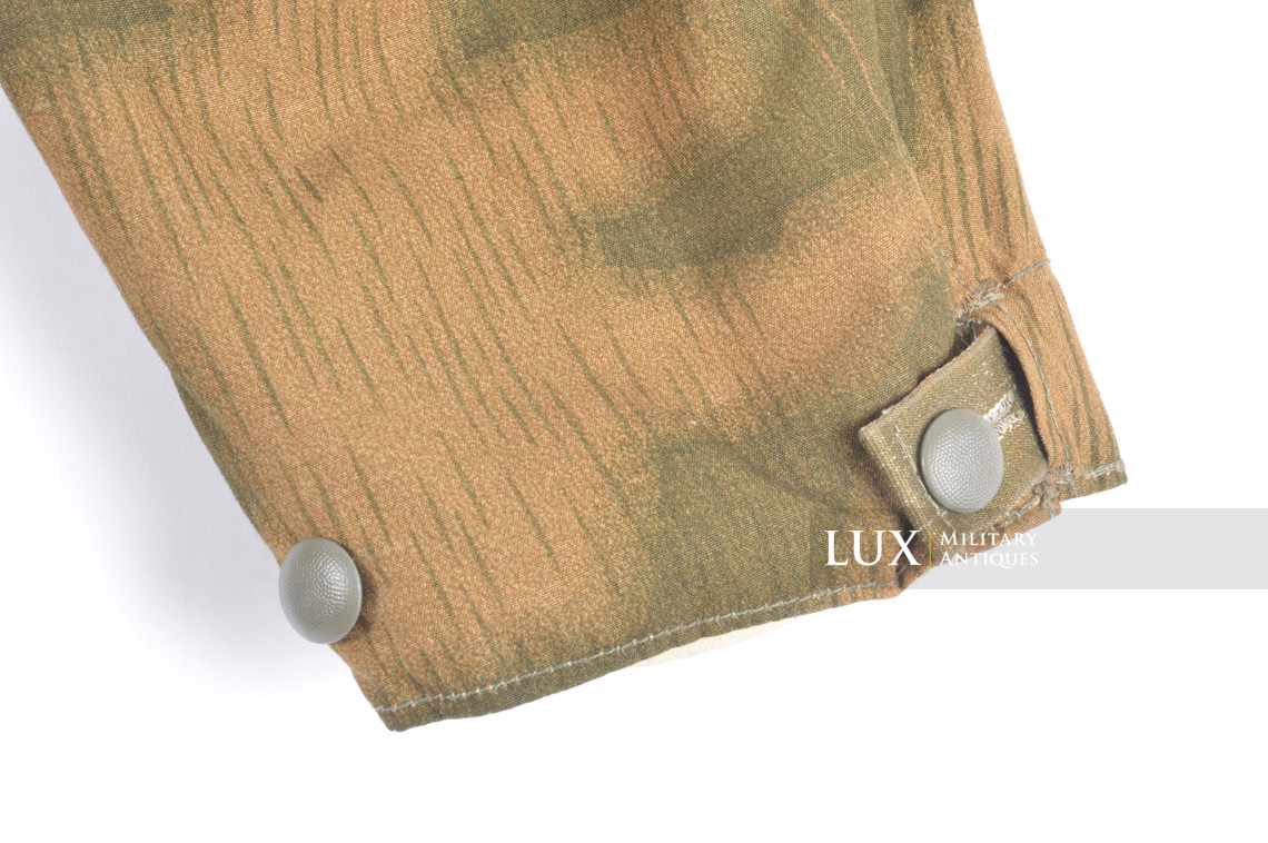 Unissued German Heer / Luftwaffe tan & water pattern reversible to white winter camouflage parka, « E. REITZ » - photo 18