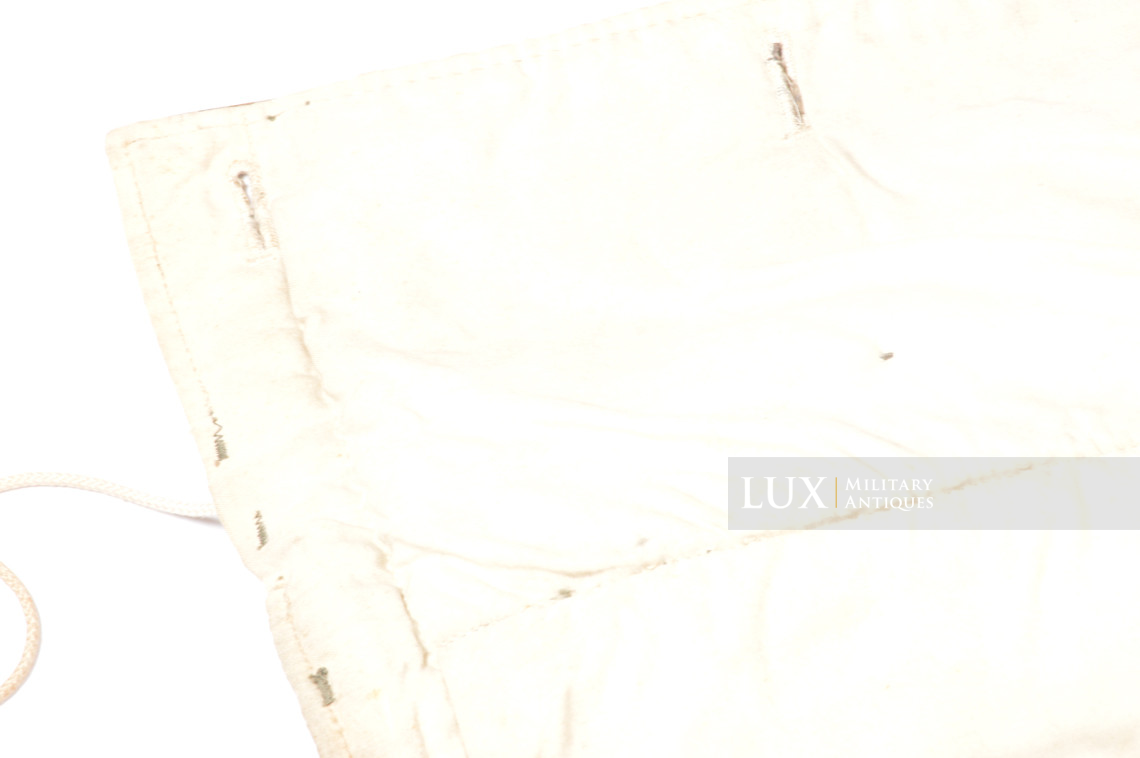 Unissued German Heer / Luftwaffe tan & water pattern reversible to white winter camouflage parka, « E. REITZ » - photo 28