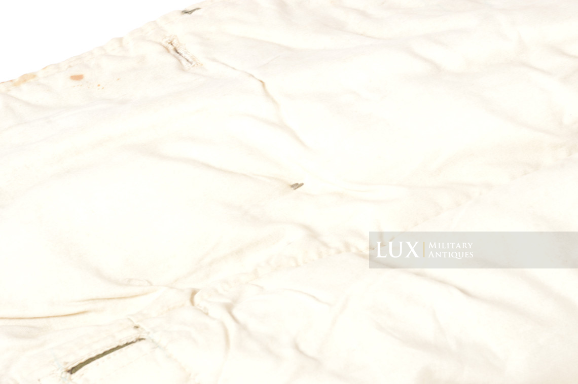 Unissued German Heer / Luftwaffe tan & water pattern reversible to white winter camouflage parka, « E. REITZ » - photo 29